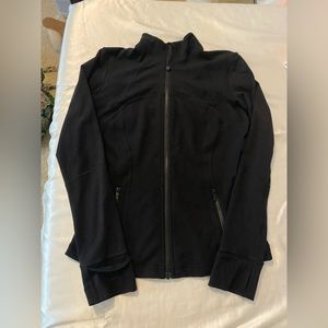 black lululemon define jacket size 10